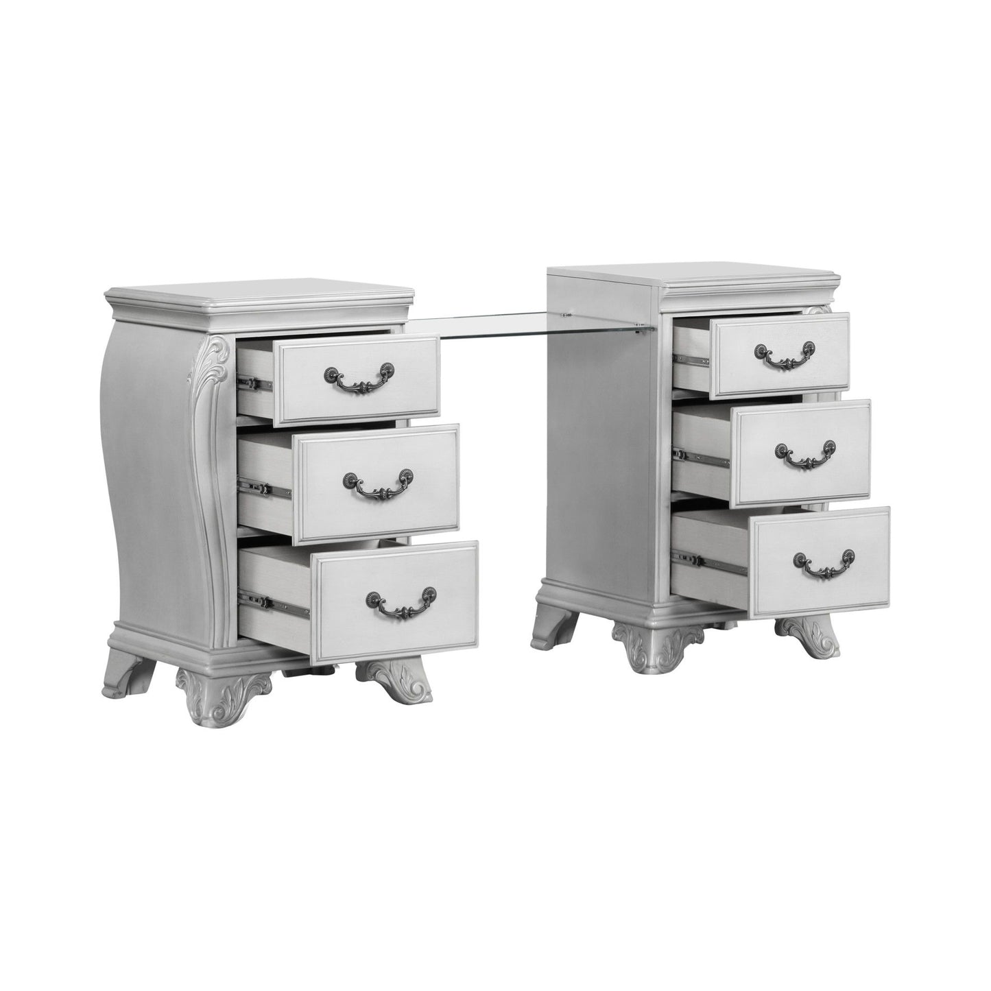 Cambria Hills - Vanity Table - Mist Gray