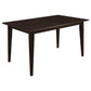 Gabriel - Rectangular Dining Table - Cappuccino