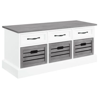 Alma - 3-Drawer Storage Bench