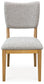 Sherbana - Light Brown - Dining Upholstered Side Chair (Set of 2)