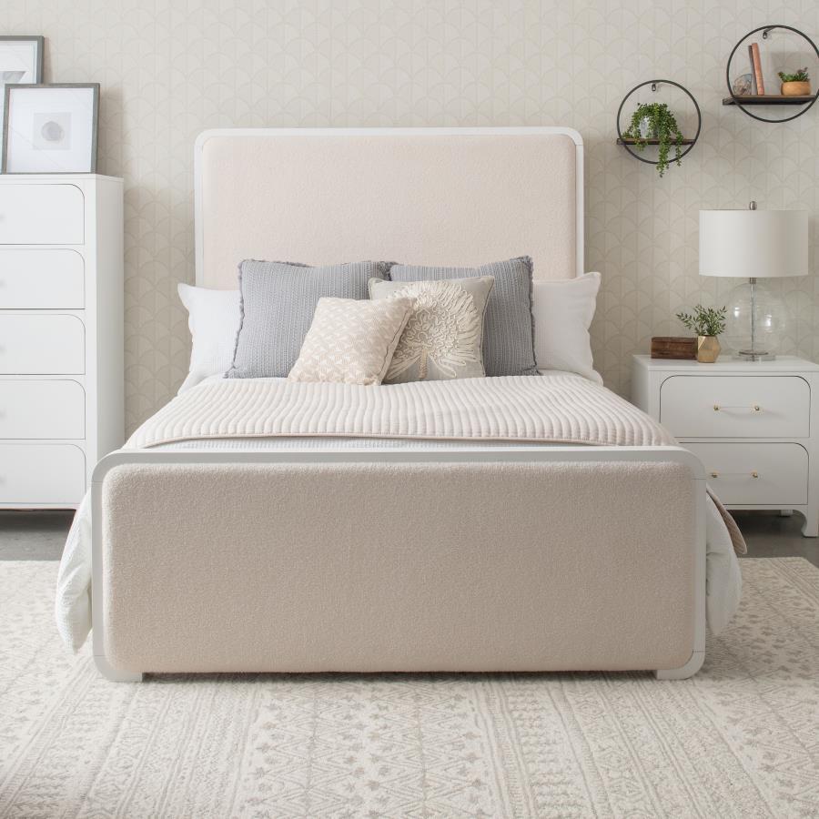 Anastasia - Upholstered Panel Bed