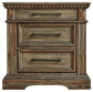 Markenburg - Brown - Three Drawer Night Stand