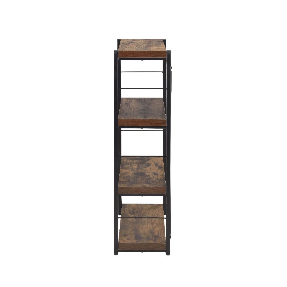 Bob - Bookshelf - Weathered Oak & Black