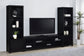 Jupiter - 3-Piece Entertainment Center TV Stand - Black