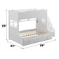 Meyer - Twin Over Full Bunk Bed - White