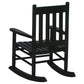 Annie - Slat Back Solid Wood Kids Rocking Chair