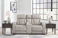 Boyington - Power Reclining Loveseat With Console/Adj Hdrst