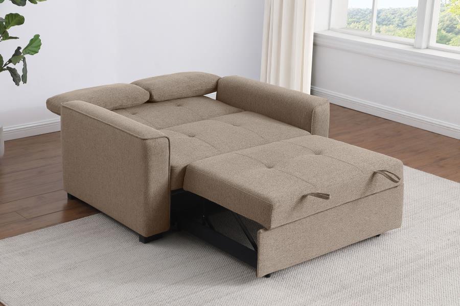 Edith - Upholstered Convertible Sleeper Sofa Bed