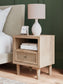 Cielden - Two-Tone - One Drawer Night Stand