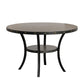 Crispin - Round Dining Table - Gray