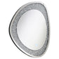 Mirage - Acrylic Crystal LED Wall Mirror - Silver