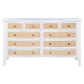 Bexhill - 10-Drawer Dresser Cabinet - White