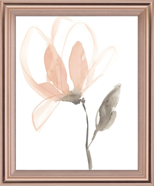 Blush Petals I By Jennifer Goldberger - Pink