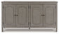 Charina - Antique Gray - Accent Cabinet