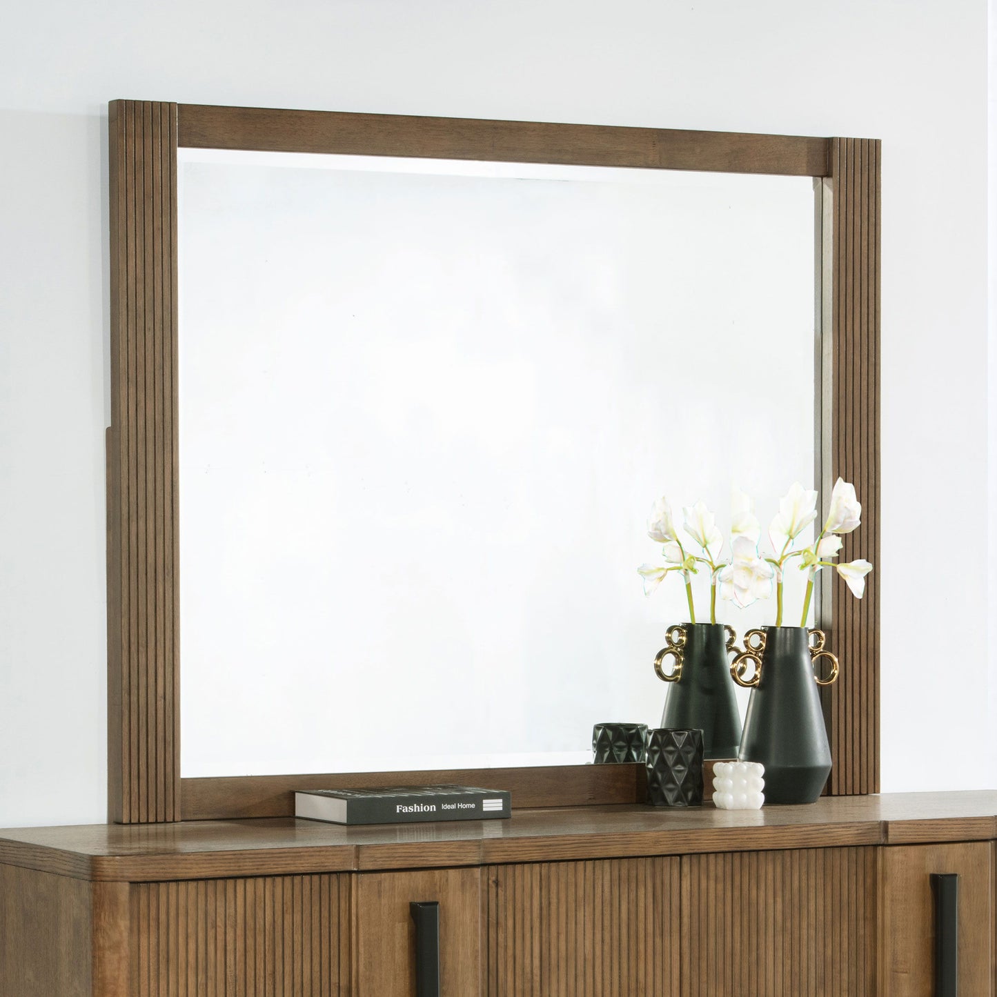 Terrace - Dresser Mirror - Ash Brown