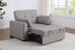 Edith - Upholstered Convertible Sleeper Sofa Bed