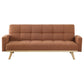 Kourtney - Upholstered Tufted Convertible Sofa Bed