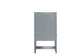 House - Marchese Cabinet - Pearl Gray Finish