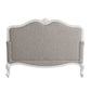 Ciddrenar - Loveseat - Fabric & White Finish