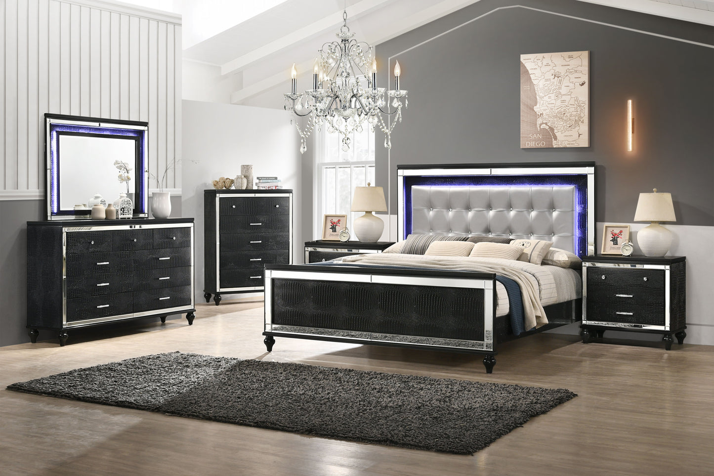 Valentino - Bedroom Set