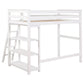 Anica - 3-Shelf Wood Loft Bed