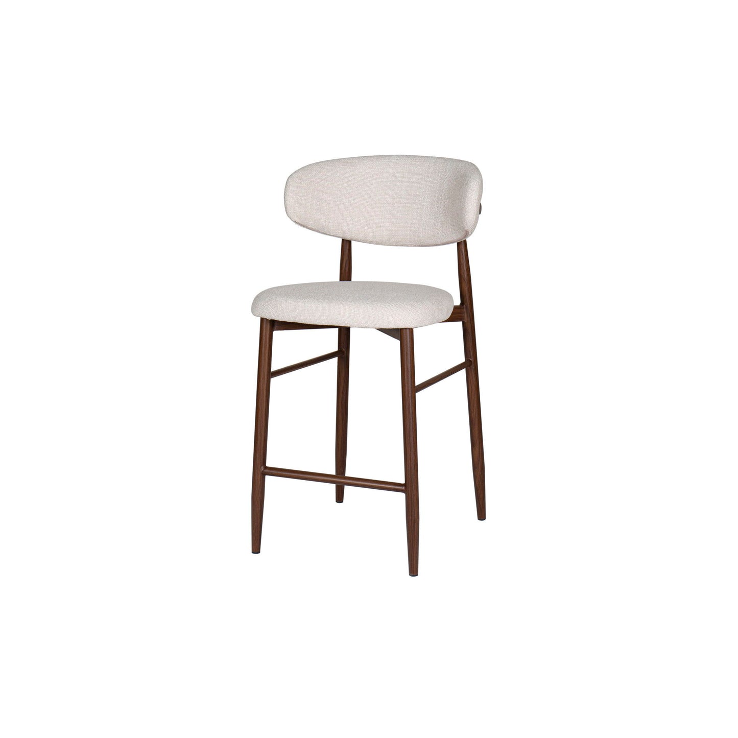 Royce - Counter Chair With Metal Frame (Set of 2)