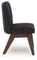 Dilenno - Dark Brown - Dining Upholstered Side Chair (Set of 2)