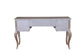 Esteban - Vanity Desk - Mirrored & Antique Champagne Finish