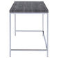 Kravitz - 1-Shelf Writing Desk - Weathered Gray