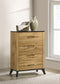 Kaywood - 4-Drawer Bedroom Chest Of Drawers - Natural Pine