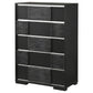 Blacktoft - 5-Drawer Bedroom Chest - Black