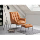 Zusa - Accent Chair & Ottoman