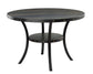 Crispin - Round Dining Table - Smoke - Wood