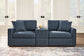 Modmax - Ink - 3-Piece Sectional Sofa With Storage Console - Fabric