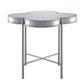 Clover - Counter Height Table - Silver & Champagne Finish