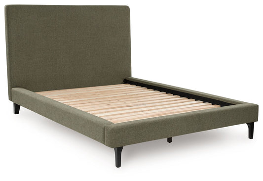 Chirason - Upholstered Bed With Roll Slats