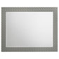 Ives - Dresser Mirror - Gray High Gloss