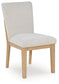 Whittgate - Light Brown - Dining Upholstered Side Chair (Set of 2)