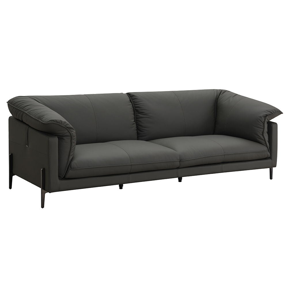 Tadi - Sofa - Black Top Grain Leather