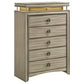 Giselle - 6-Drawer Bedroom Chest - Rustic Beige