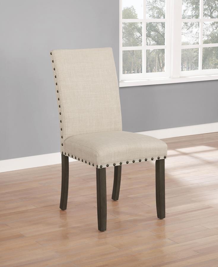 Ralland - Upholstered Dining Side Chair (Set of 2) - Beige