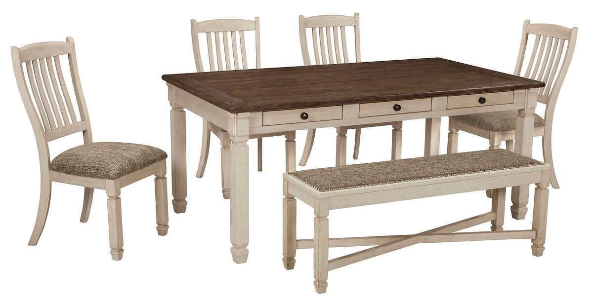 Bolanburg - Rectangular Dining Table Set