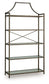 Bernonly - Antique Bronze Finish - Bookcase