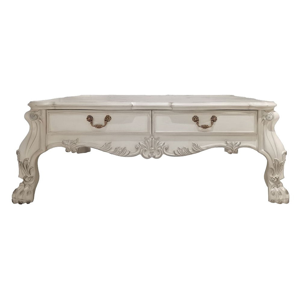 Dresden - Coffee Table - Bone White