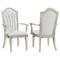 Evangeline - Wood Dining Arm Chair (Set of 2) - Silver Oak