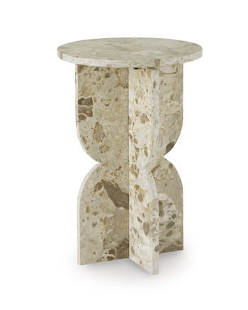 Treygan - Beige - Accent Table