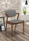 Malone - Padded Wood Dining Arm Chair (Set of 2) - Dark Walnut