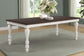 Madelyn - Extension Leaf Dining Table - Coastal White