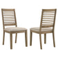 Scottsdale - Wood Dining Side Chair (Set of 2) - Washed Brown