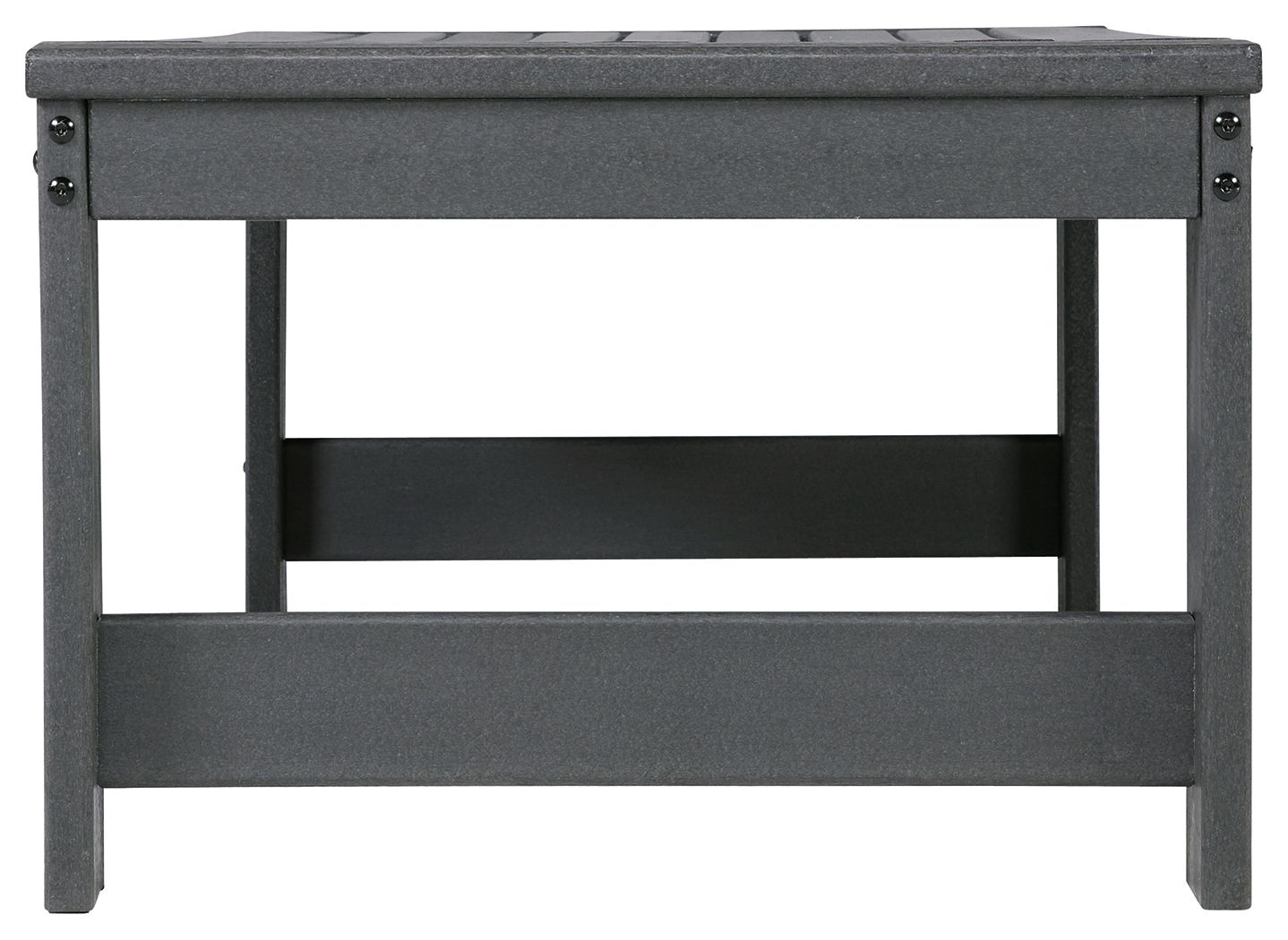 Amora - Charcoal Gray - Rectangular Cocktail Table